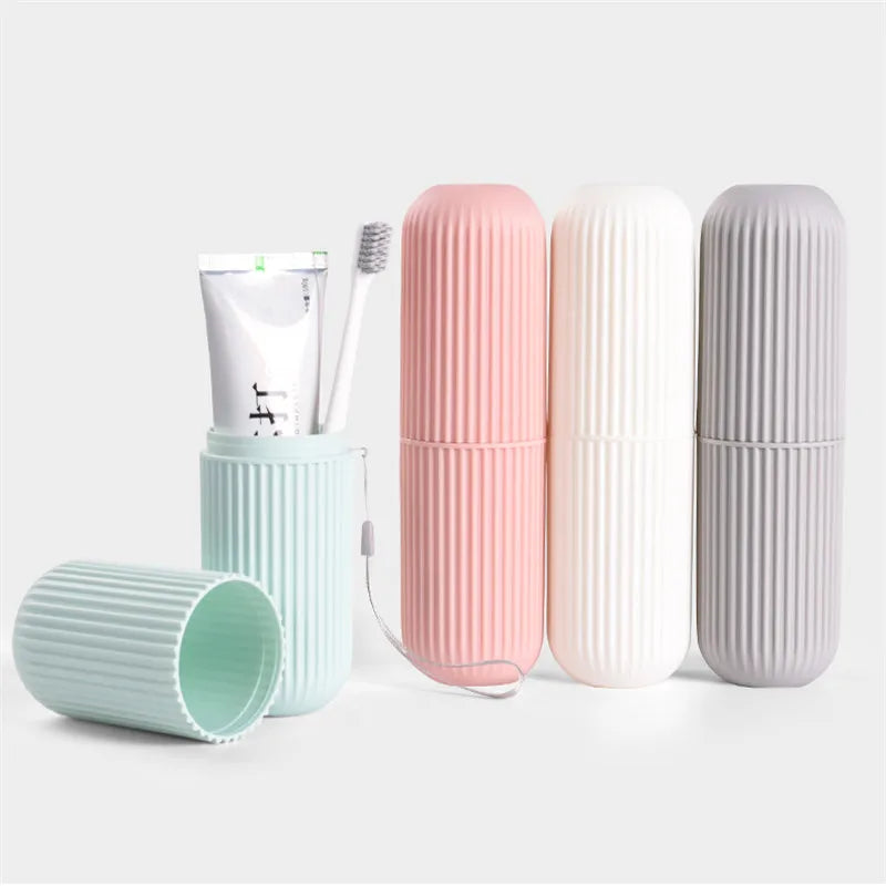 Portable Travel Toothbrush Cup