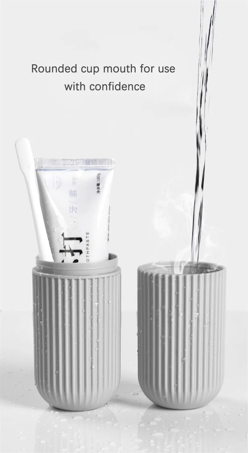 Portable Travel Toothbrush Cup