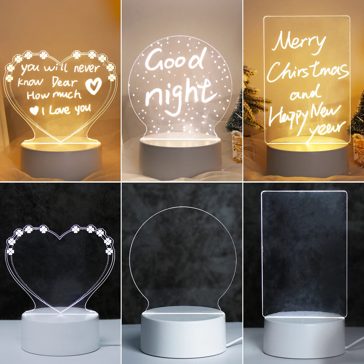 Note Board Led Night Light