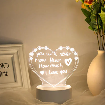 Note Board Led Night Light