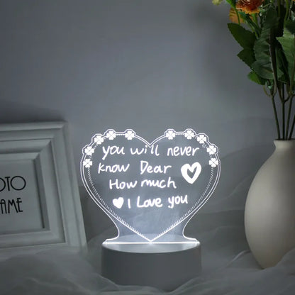 Note Board Led Night Light